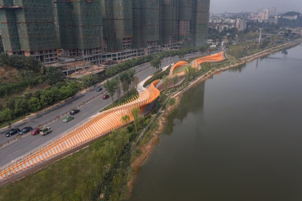 Zigong Dongzingsi Waterfront Park is located in Sichuan province in Southwestern China. The project includes a linear waterfront park and several gardens for an adjacent residential complex. It transforms the once polluted and disconnected waterfront into a dynamic and revitalised urban public space. It succeeds in reconnecting the city to the Fuxi River with a […]