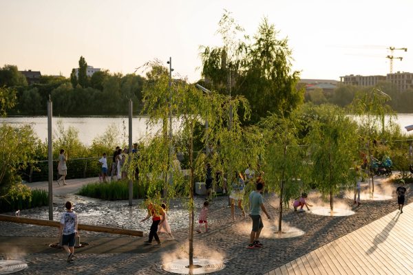 The playscape near the Kamal Theatre in Kazan is the final touch of the comprehensive Kaban lake embankment redevelopment. The concept of the site’s redevelopment is rooted in a natural narrative. Recognizable images of local fauna are integrated into the design code of the playscape. Great crested grebes and grey herons can be seen during [&hellip;]