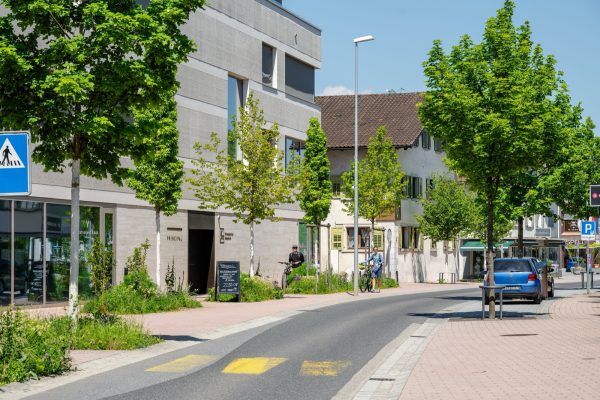 In densely built and largely sealed urban environments, summer heat has become increasingly unbearable. This phenomenon is also evident in the centre of Schaan. In response, the present open space development strategy identifies and activates the latent potential of the town centre through a coherent and climate-responsive design approach. At the heart of the concept [&hellip;]