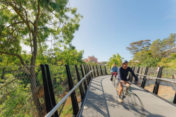 The Gipps Street Elevated Walkway is a 220-metre-long elevated shared bicycle and pedestrian pathway, traversing a 10-metre level difference between the bank of the Birrarung – Yarra River and the inner-urban streets of Abbotsford above. The project forms part of Melbourne’s Capital City Trail, a metropolitan-scale recreational route which follows the banks of the Birrarung [&hellip;]