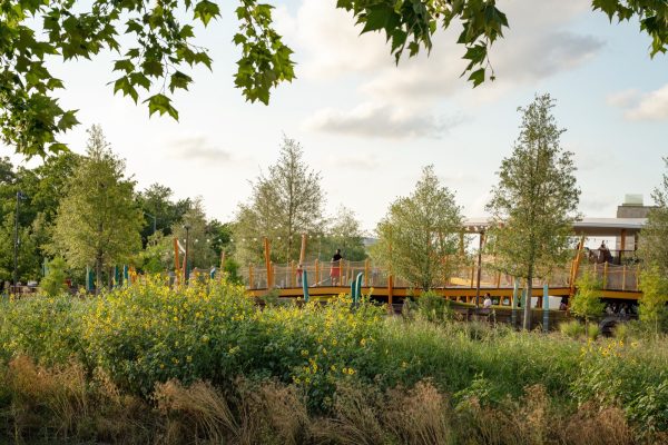 The design for Camden Park establishes a dynamic and inclusive public landscape that responds directly to the need for accessible open space within a historically underserved area of West Houston. Positioned adjacent to an existing bike trail and a neighborhood library, the park is conceived as both a social destination and connective infrastructure, strengthening relationships [&hellip;]