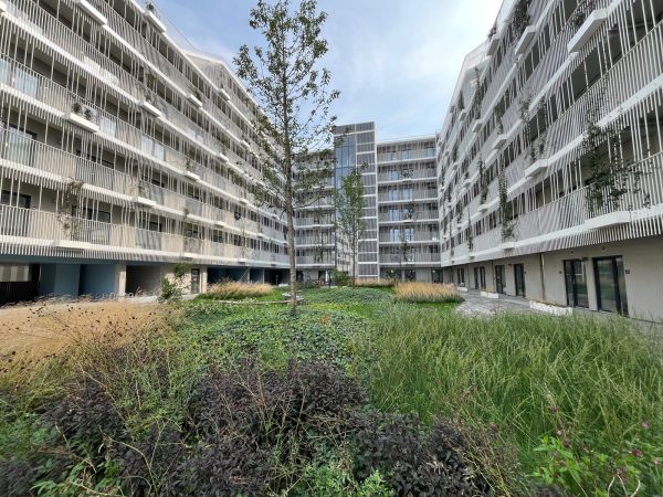 GRUNWALDS HAVE – housing, culture and urban life In the heart of Copenhagen, on the former industrial grounds of Østre Gasværk, a new urban development has transformed a once utilitarian parking area into a layered residential and cultural environment. Known as Grunwalds Have, the project brings together youth housing, theatre facilities, and integrated landscape design—creating [&hellip;]